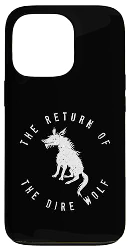 The Return Of The Dire Wolf �Ñ��`���O���t�B�b�N �X�}�z�P�[�X iPhone 13 Pro �p