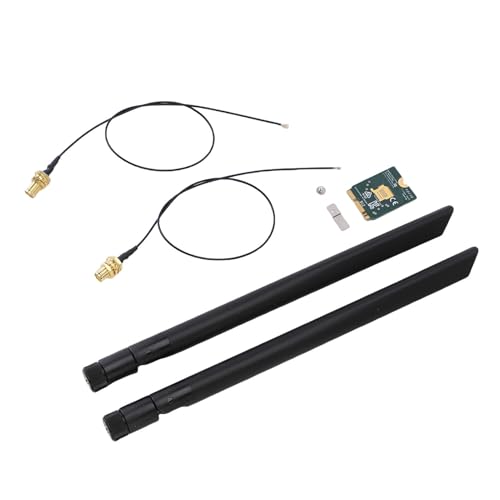JTLB WiFi 6e Wireless Card, 4200Mbps Band 2.4GHz 5GHz 6GHz Network Adapter for Windows 10 and 11 with Integrated BT5.2, Easy Installation on PCs for MU-MIMO Performance miniatura 3