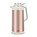 Produktbild Wasserkocher 2.5L 1000W Kettle Schnell Boil Double Wall Warmhalten mit Edelstahl-304 Cordless Auto Shut-Off und Trockengehschutz (Color : Pink)