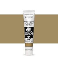 抽象アート アクリル・ガッシュ ベージュ系 絵具 『アクリルガッシュ 20ml グレイッシュベージュ』 TURNER