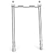 Hisencn Gas Grill Stainless Steel Burner Tubes Pipe Replacement for Weber Spirit 200, Spirit E-210, E-220, Spirit S-210, S-220 Series Gas Grills with Up Front Controls (Model Years 20), 18", 69785