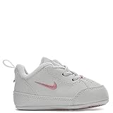 NIKE INFANT PICO PLUS BOOTIE (CB) CRIB SHOES (1 M US INFANT, WHITE/PINK)