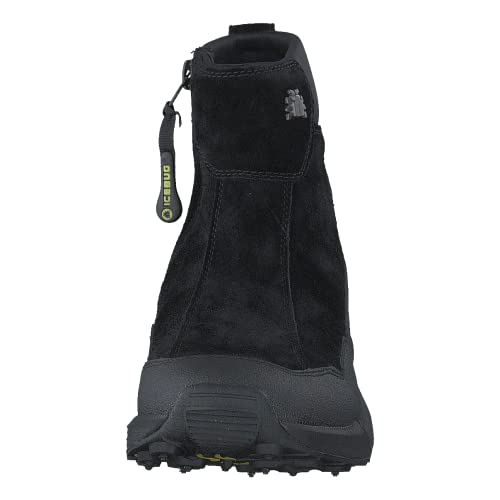 Icebug Mens Metro2 Bugrip Winter Walking Boot With Carbide Studded Traction Sole, Black, 10.5 #TOP3