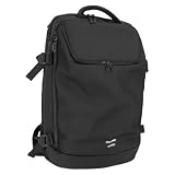 Yoidesu Vakuum-Rucksack mit Luftpumpe, 35 bis 50 l, erweiterbar, großer Rucksack mit abnehmbarem Vakuum-Kompressionsbeutel, regenfester Reiserucksack mit USB-Ladeanschluss