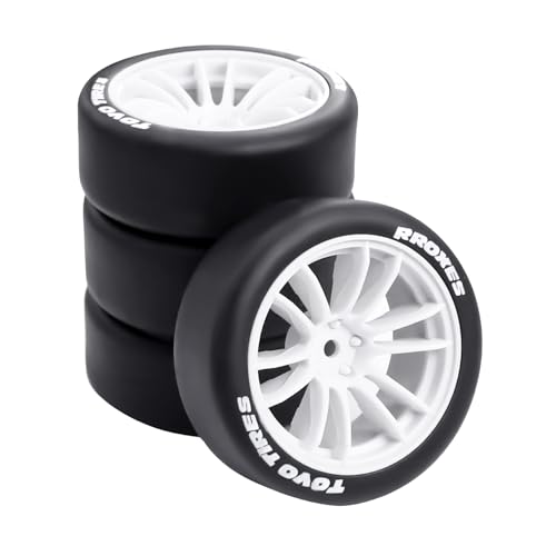 12mm �Z�p 66 * 26mm �^�C���z�C�[�� 1/10 LC PTG-2R �^�~�� 1/10 XV01 xv02 HSP MJX 10303 10304 xts-s10/ �����[�t�H�[�h�p(�z���C�gB)