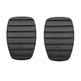 Lot de 2 Protections en Caoutchouc pour pédales de Frein et d'embrayage, Accessoires de Style Automobile pour Renault Twingo 1998-2008