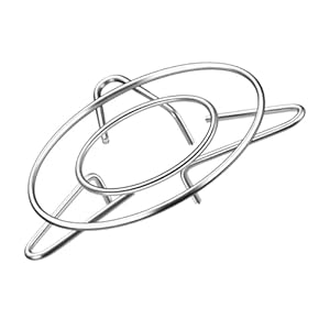 Mothnur Wok-Topfträger Edelstahl 304 Silver