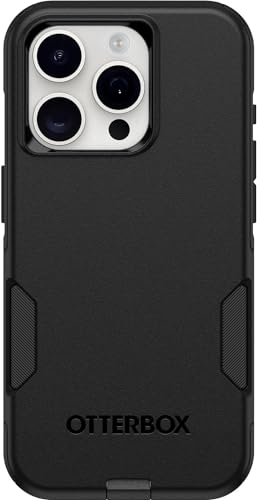 OtterBox iPhone 15 Pro (Only) - Commuter Series Case - Black - Slim & Tough - Pocket-Friendly - with Port Protection - Non-Retail Packaging - image 3