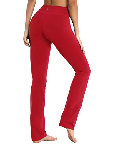 BUBBLELIME 29"/31"/33"/35" 4 Styles Women's Straight Legs Yoga Pants Tummy Control - Straight