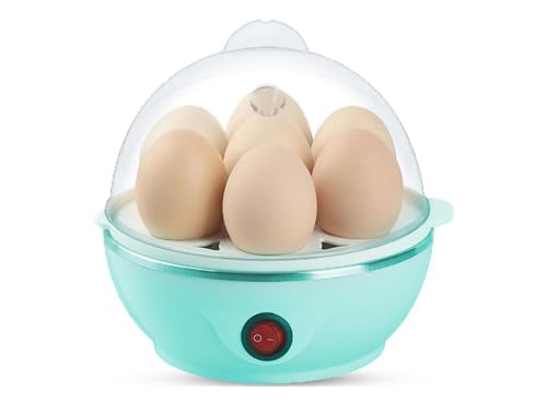 Drumstone (12 YEARS WARRANTY LIMITED STOCK) Multi-functional electronic 2in1 Single Layer Egg Boiler Steamer Cooker with Handle & Capacity of 7 Egg Boiling Non-Stick Steamer & Egg Frying Pan Machine-image-7