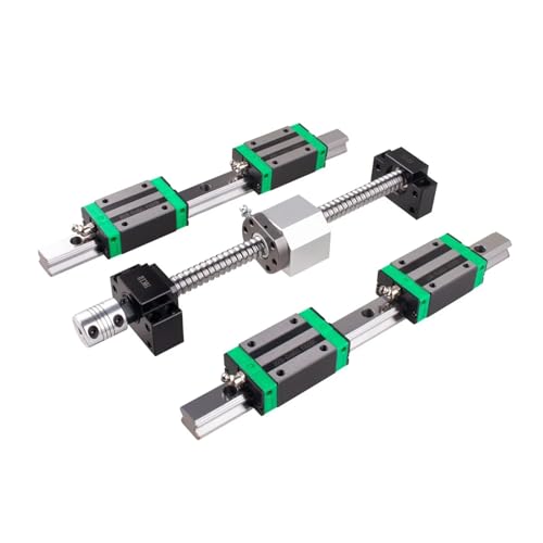 600�`1550mm���j�A�K�C�h2�� + HGH20CA�L�����b�W4�� + SFU1605�{�[���˂�1�� + BK/BF12�G���h�T�|�[�g + �J�b�v�����O + �i�b�g�n�E�W���O(HGR20-1000 1605-1000)