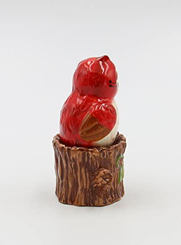 Cosmos Gifts 10908 Owl On Tree Salt And Pepper Set, 3-Inch Red #TOP4