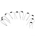 100pcs Bridge Rectifier Kit, 10 Values Rectifier Diode Set, 2 Pin Diodes for Household Appliances Industrial Electronic, Diode