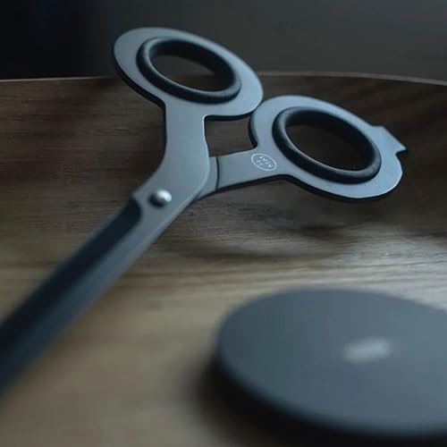 Ciseaux de table Noir HMM en acier carbone pour le bureau
