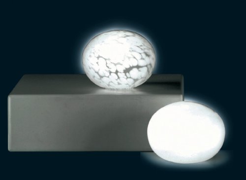 Sompex Lampada da tavolo in vetro ovale Mini