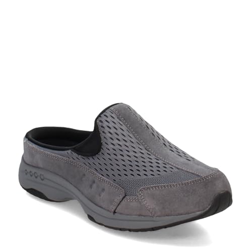 Easy Spirit Women's Traveltime Mule, Dark Grey Suede Multi, 7.5 WW by Easy Spirit - Used condition - Image 4