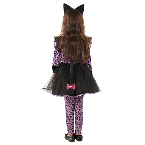 Disfraz de Gato Cute Morph para Niñas 4-6 Años miniatura 5