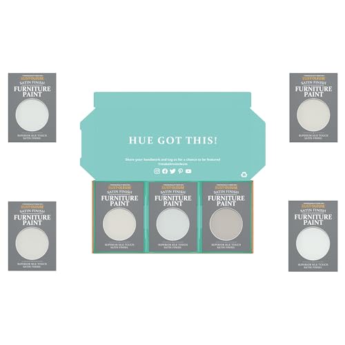 Rust-Oleum Furniture Paint in Satin Finish – Delicate Greys Tester Box