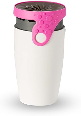 Twizz Travel Mug with Unique Twist Leak-Proof Design - Silicone Membrane Twist Top - 12 Ounce Double Walled Insulated Mug - no BPA