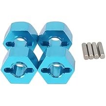 Compatible with Wltoys K949 10428-A Four-Wheel for Climbing Car RC Cars Parts 4Pcs 12mm Hexagon Wheel for Seat Adaptor K949-12 RC Car Accessories Spare