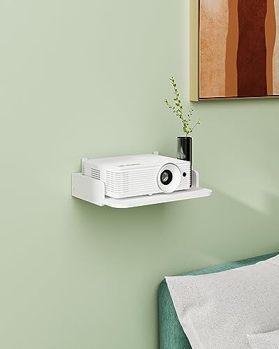 image for AREAJD Small Mini Projector Shelf/Modem Shelf/Router Shelf/Router Wall