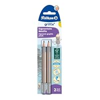 Pelikan griffix Dreikant-Bleistifte aus Holz, Minen-Stärke HB, 2 Stück