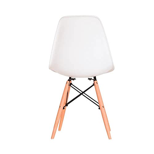 CADEIRA EAMES DSW MADEIRA CX 4 - PP BRANCO