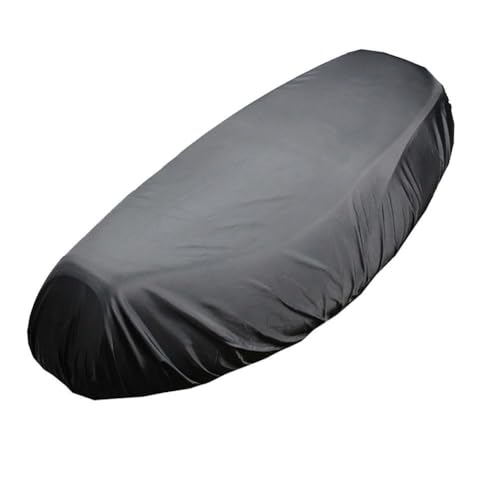 Housse siege moto noir universelle flexible 210D pour protection de selle