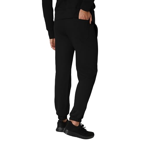 Hanes ComfortBlend Men's Originals Midweight Joggers with Pockets, Fleece Sweatpants, 30" Inseam, Black - image 2