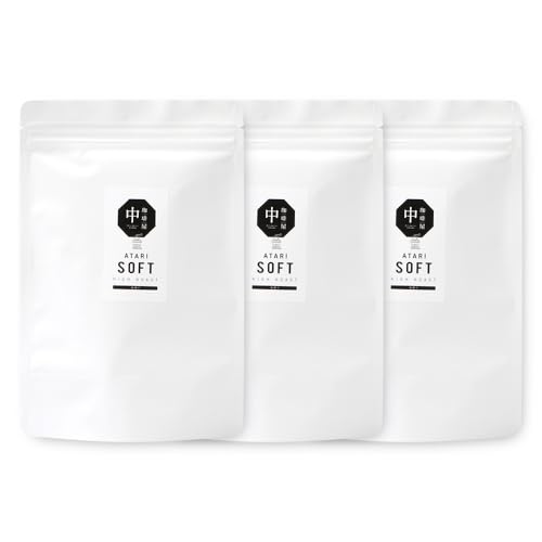 [3回定期便]珈琲屋 中-ATARI- SOFT (中煎り) High roast 200g×3袋×3回 CO-20(粉タイプ)