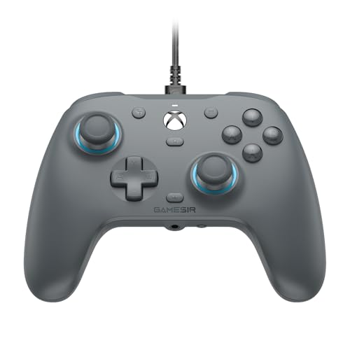 GameSir G7 SE Wired Controller für Xbox Series X|S, Xbox One & Windows 10/11, Plug and Play Gaming Gamepad mit Hall-Effekt Joysticks/Hall Trigger, 3.5mm Audio Jack - Grau