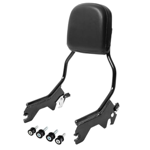 Coussin dossier passager moto confort rembourré Softail Slim FLDE 18-24