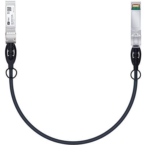 H!Fiber.com 10Gb/s SFP+ DAC Cable, 0.5m (1.6ft), 10GBase-CU