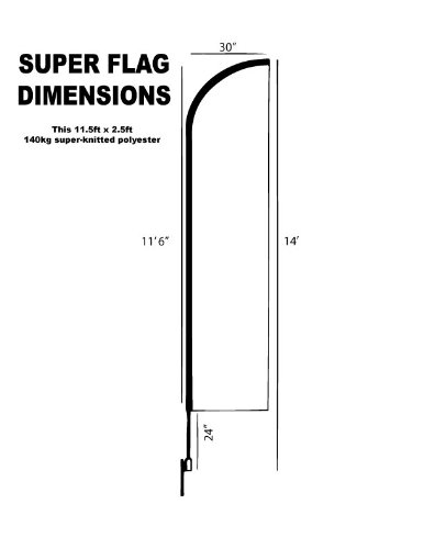 Auto Tinting Swooper Swooper Flag