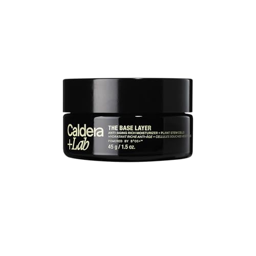 Caldera + Lab The Base Layer | Men's Organic Face Cream Moisturizer for Dry, Sensitive, & Normal Skin – Vegan, Natural & Antioxidant Packed Facial Skincare