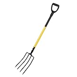 46 Zoll 4 Zinken Gartengabel, y Grip Heavy Duty Garden Pitch Visual...