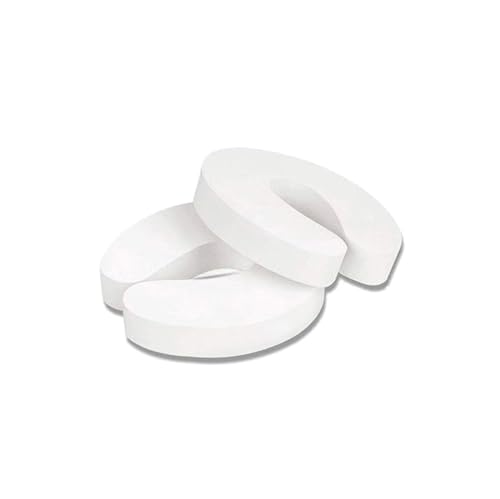 Image of Chipmunks Baby Proofing Finger Pinch Door Guard for Kids Safety, Made in India, Door Stopper Guard for Accidental Door Lock & Slamming for Child, Babies & Pet Safety (White, Pack of 2)