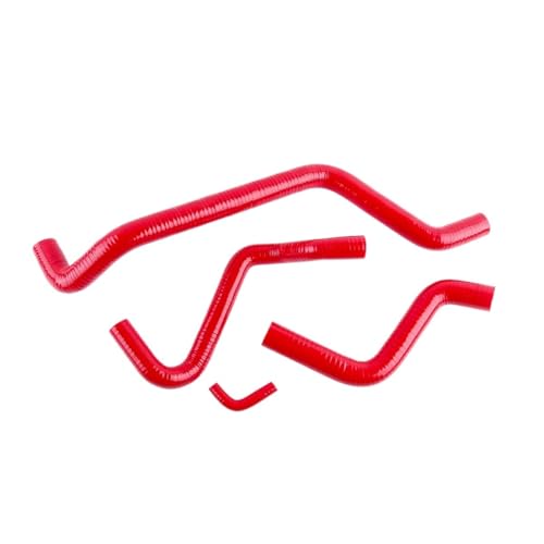 BNEAIGHW Tuyau en Silicone for 2008-2012 KFX450R KFX 450 R ATV véhicule Silicone radiateur Tuyau de Refroidissement Tuyau Tube Kit de Tuyau Accessoires Moto(Rot)