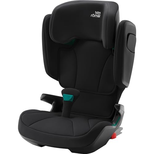 BRITAX RÖMER KIDFIX 2 Z-LINE fotelik dziecięcy dla dzieci o wzroście 100-150 cm (i-Size) z systemem ISOFIX lub bez, 3,5-12 lat, Space Black