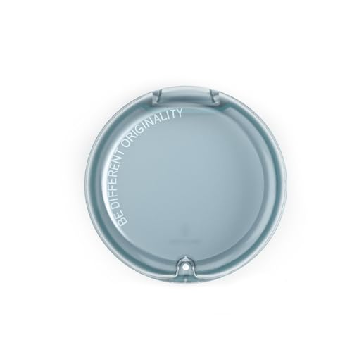 OptiPro マウスピース ケース 矯正ケース 入れ歯 洗浄 ケース リテーナー ケース 三重構造 穴あきで通気性 多機能 防塵 抗菌 携帯用 (ブルー, ポータブル)