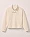 johnnie-O Women's Olympia Sherpa Snap Pullover Eggnog/XS
