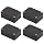 3.27” x 2.28” x 1.30”(Pack of 4)