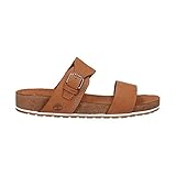  Timberland Damen Pantolette Malibu Waves 2Band Slide Rostbraun 5.5 (36)