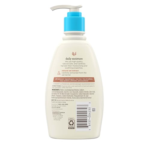 Aveeno Baby Wash and Shampoo Lightly Scented (12 fl oz)