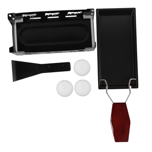 BAZEITFLOW 1juego Sartén Grill De Queso Mango Velas Antiadherente Para Camping y Picnic Accesorio De Cocina Para Parrilladas Al Aire