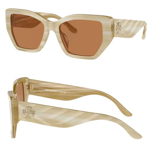 Tory Burch TY7187U Oval Heart Shape Sunglasses with eSHADES Luxury Eyewear kit Bundle