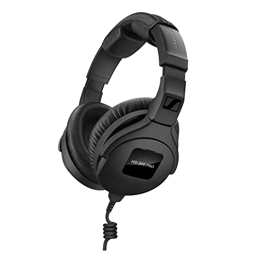 Sennheiser Professional Audio HD 300 Pro Wired Over Ear Headphones (Black)