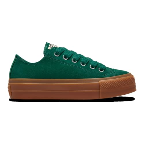 Converse Chuck Taylor All Star Lift Ox - Women's (A11982C, Midnight Clover/Gum Honey)