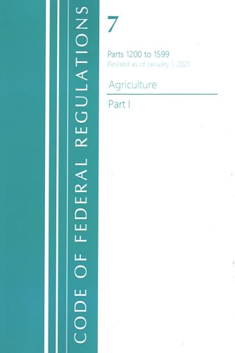 Code of Federal Regulations, Title 07 Agriculture 1200-1599, Revised as of January 1, 2021: Part 1