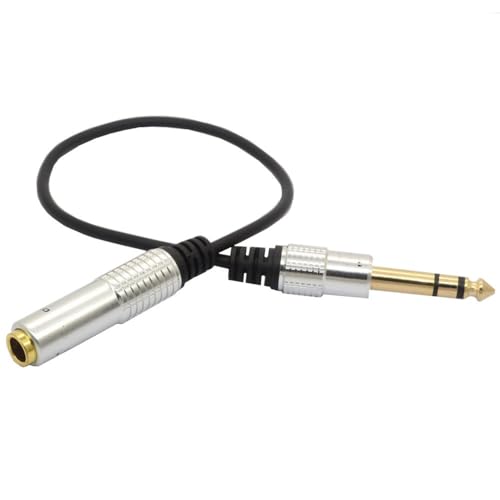 Cable de extensión 6.35mm macho a hembra de 9.8 ft miniatura 5